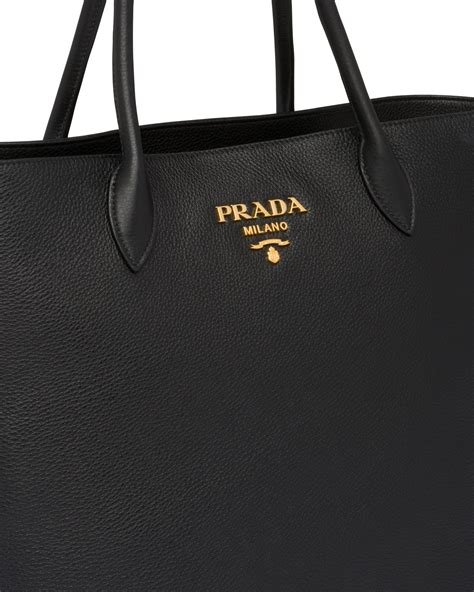 prada shopping bag pelle|prada crosshatched leather.